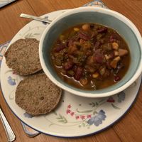 Bean chilli  at Vinnie's Eatery in Cheltenham
