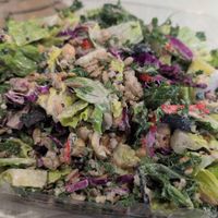 Vegan Cesar salad at Ugrean in Orlando