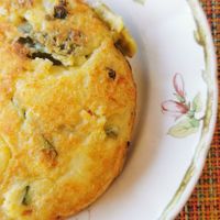 Tortilla vegana de patatas at Cerveceria Victoria in A Coruna