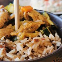 Curry rojo at Cerveceria Victoria in A Coruna