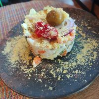 ensaladilla at Cerveceria Victoria in A Coruna