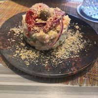 Ensaladilla vegana at Cerveceria Victoria in A Coruna