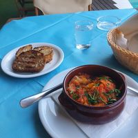 Lasagne at Talos Restaurant in Crete