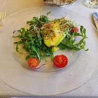 Avocado salad at Seeterrasse in Brunnen