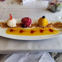 Sorbet at Seeterrasse in Brunnen