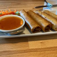 Vegan spring rolls  at Kachai Thai Kitchen in Poulsbo