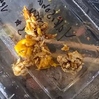 Egg in "vegan" dish at Kachai Thai Kitchen in Poulsbo