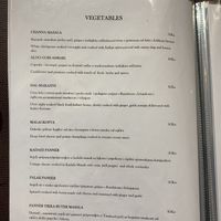 Mains but make sure you tell them your vegan  at Incredible India in Dubrovnik