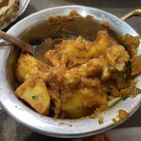 Aloo ghobi  at Incredible India in Dubrovnik
