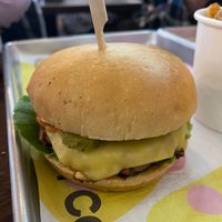 Cheeseburger  at The Vurger Co - Richmix Square in East London