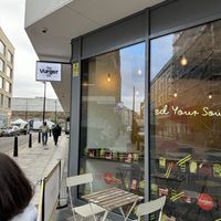 exterior  at The Vurger Co - Richmix Square in East London