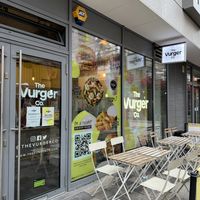 exterior  at The Vurger Co - Richmix Square in East London