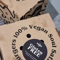 Delivery at The Vurger Co - Richmix Square in East London