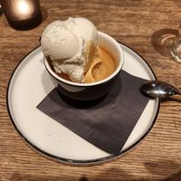 Affogato. The espresso shot was delicious. at Woodstone in Haarlem