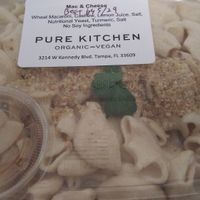 Vegan mac n cheese at Pure Kitchen in Tampa