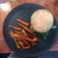 Haloumi Burger at Lettuce B. Frank in Wollongong