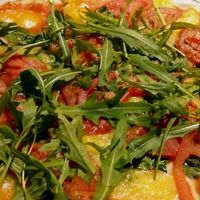 Vegan pizza! at Pizzeria Il Vesuvio in The Hague