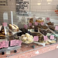 Cake selection (all vegan) 🤤🤤  at Pom Kitchen - Sharrow in Sheffield