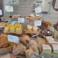 Some of the cakes on offer on a Saturday morning at Pom Kitchen - Sharrow in Sheffield