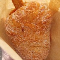 Biscoff cruffin at Pom Kitchen - Sharrow in Sheffield