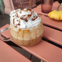 Butterbeer biscoffee at Pom Kitchen - Sharrow in Sheffield