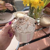 Marshmallow mocha x  at Pom Kitchen - Sharrow in Sheffield