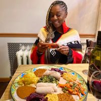 Great food!! Go for the platter ! at Awash in New York City