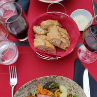 Starters at Restaurant le 104 in Carcassonne