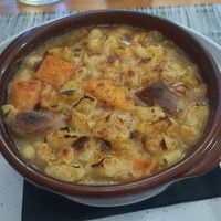 Cassoulet at Restaurant le 104 in Carcassonne
