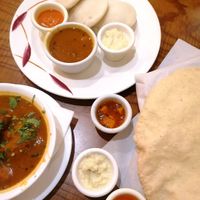 Starters at Maveli Restaurant and Bar in Sheffield
