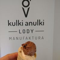 Delicious - vege chocolate on soya milk!! at Kulki Anulki in Sopot