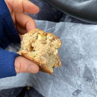 Scone at Eureka Compass Vegan Food in St Paul