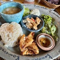 Seasonal lunch set  at Komorebi Cafe in Yawata