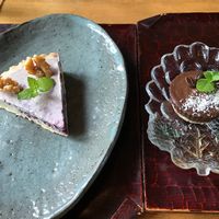 Tarts are delicious! at Komorebi Cafe in Yawata