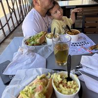Vegan dogs, potato salad, vegan chili  at Flippers Tavern in Lubbock