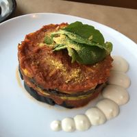 Vegan Lasagne at Healthy Feast in Kuwait City