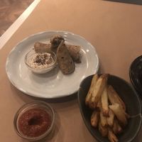 French fries made in the owen: delicious and healthier at Healthy Feast in Kuwait City