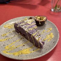 Blueberry cheesecake  at Jah Jah in Paris