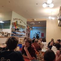 From inside at Jah Jah in Paris