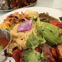 Assiete  & cauliflowerbbq  at Jah Jah in Paris