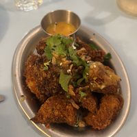 Fried cauliflower   at Jah Jah in Paris