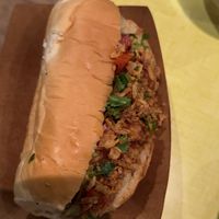 the hotdog wasn't my fav - a little too much bread.😄5/10  at Jah Jah in Paris