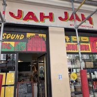 Entrance at Jah Jah in Paris