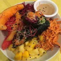 Raw bowl at Jah Jah in Paris