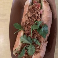 Hot dog  at Jah Jah in Paris