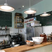 The counter at Jah Jah in Paris