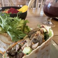 The goodness burrito. AMAZING!!!!!!   at Beach Bowl in Legian