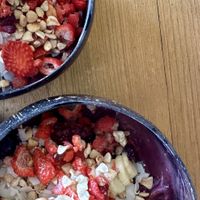 Açaí bowls   at Beach Bowl in Legian