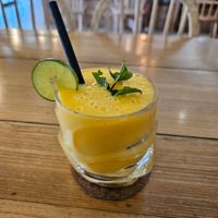 Mango- Pineapple- Orange-Juice at Beach Bowl in Legian