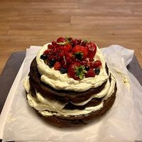 What I was sent. You know how they say that a picture doesn't capture the true beauty and essence of something? Well, in this case, the picture is better than the actual thing at Romeo's Sugar Free Bakery in North London